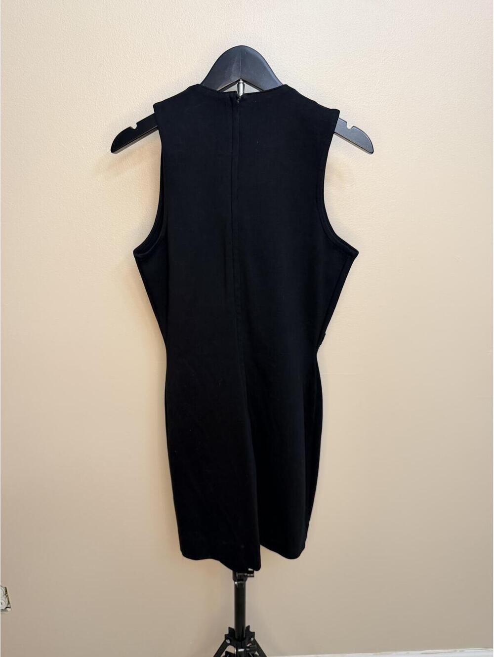 Vintage Outlander Black Beaded Dress Women’s Sleeveless Bodycon Dress Size S - Picture 2 of 5